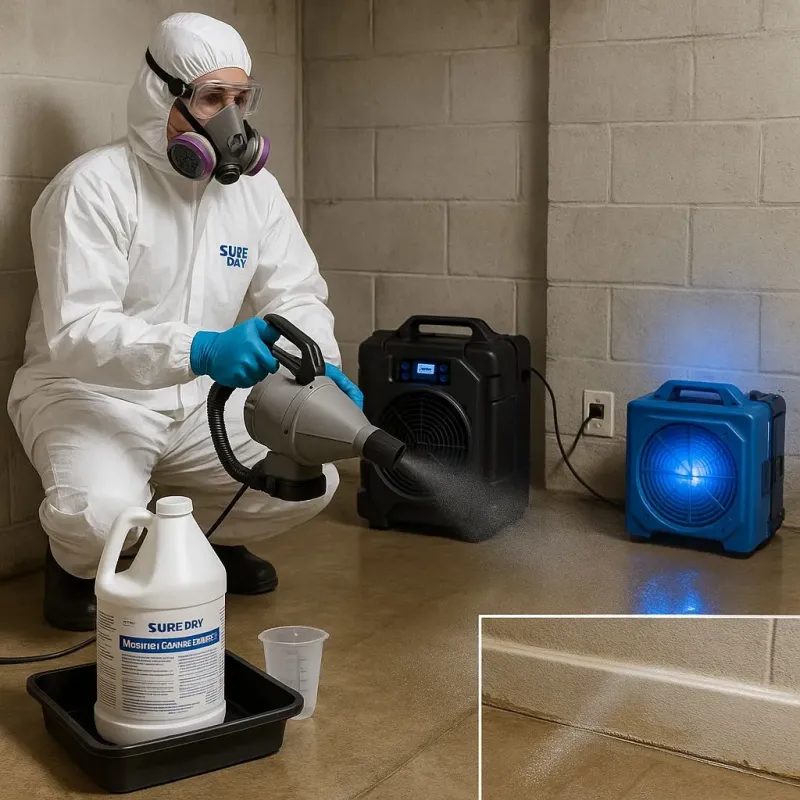 Sanitization and Odor Removal process in Yucca Valley, CA