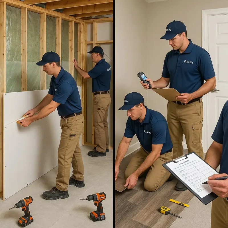 Repairs and Reconstruction process in Yucca Valley, CA